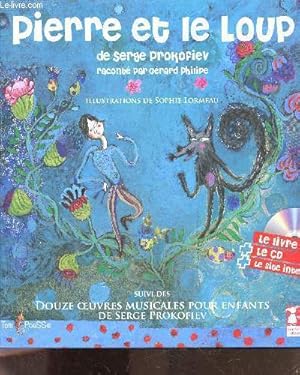 Image du vendeur pour Pierre et le loup - Suivi des douze oeuvres musicales pour enfants de serge Prokofiev - CD manquant mis en vente par Le-Livre