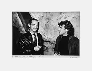 Seller image for John Waters at AREA, Natural History theme, NYC, 1983. for sale by Peter Harrington.  ABA/ ILAB.