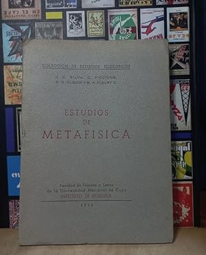Bild des Verkufers fr Estudios de Metafsica zum Verkauf von Libros de Ultramar Alicante