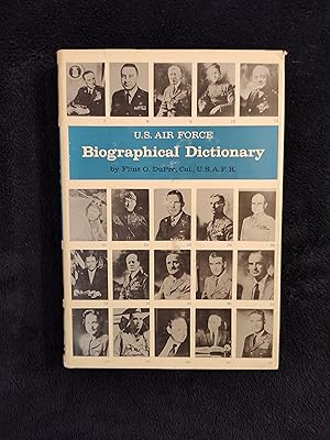 Image du vendeur pour U.S. AIR FORCE BIOGRAPHICAL DICTIONARY mis en vente par JB's Book Vault