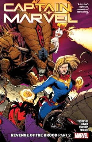 Seller image for Captain Marvel 10 : Revenge of the Brood for sale by GreatBookPrices