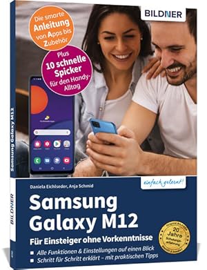 Imagen del vendedor de Samsung Galaxy M12- Fr Einsteiger ohne Vorkenntnisse: Die verstndliche Anleitung fr Ihr Smartphone a la venta por Studibuch