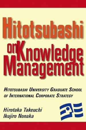 Bild des Verkufers fr Hitotsubashi on Knowledge Management zum Verkauf von Studibuch