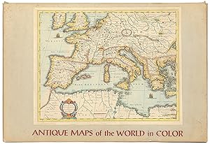 Image du vendeur pour [Portfolio]: Antique Maps of the World in Color mis en vente par Between the Covers-Rare Books, Inc. ABAA