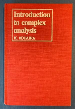 Immagine del venditore per Introduction to Complex Analysis. venduto da Plurabelle Books Ltd