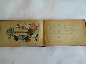 Imagen del vendedor de Poesiealbum einer Tochter aus der Familie Paintner aus Neuburg an der Donau von 1891 a la venta por Celler Versandantiquariat