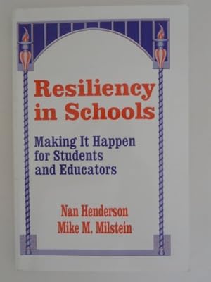 Bild des Verkufers fr Resiliency in Schools: Making It Happen for Students and Educators zum Verkauf von WeBuyBooks