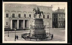 Bild des Verkufers fr Ansichtskarte Berlin, Friedrich der Grosse, Palais Wilhelm I. zum Verkauf von Bartko-Reher