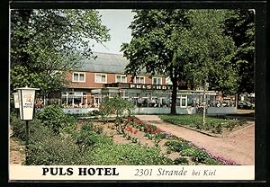 Bild des Verkufers fr Ansichtskarte Strande bei Kiel, vor dem Puls Hotel zum Verkauf von Bartko-Reher