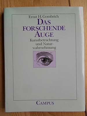 Das forschende Auge : Kunstbetrachtung und Naturwahrnehmung. Edition Pandora : Sonderband