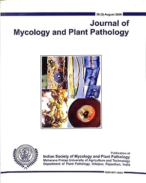 Seller image for Journal of Mycology and Plant Pathology Vol. 36( 2) for sale by Majestic Books