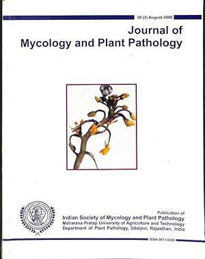 Seller image for Journal of Mycology and Plant Pathology Vol. 38(2) for sale by Majestic Books