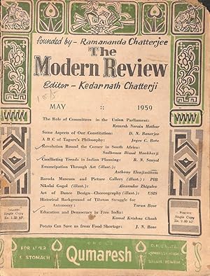 Seller image for The Modern Review Vol. 105 No. 5 for sale by Majestic Books
