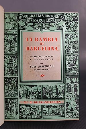 Imagen del vendedor de La rambla de Barcelona a la venta por Antigedades Argar