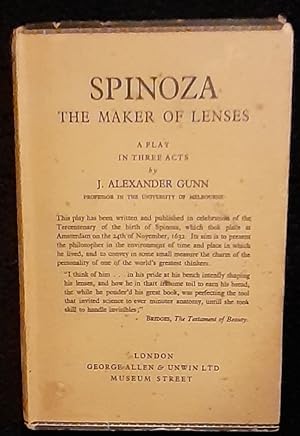 Spinoza: The maker of Lenses