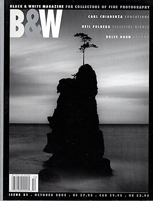 B&W Issue 21 October 2002 Black and White Magazine for Collectors of Fine Art