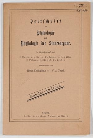 Bild des Verkufers fr Zur Abwehr einer Kritik des Herrn Storch. zum Verkauf von Antiq. F.-D. Shn - Medicusbooks.Com