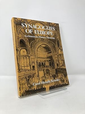 Bild des Verkufers fr Synagogues of Europe: Architecture, History, Meaning zum Verkauf von Southampton Books