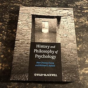 Seller image for History and Philosophy of Psychology for sale by As The Story Was Told