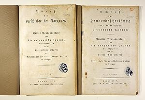 Umriß der Geschichte des Aargaues - Erstes Neujahrsblatt und Umriß der Landesbeschreibung des eid...