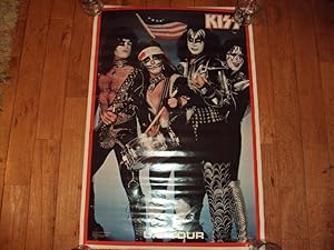KISS 1976 Aucoin Original Spirit of â76 Poster Destroyer 23âx34â US Tour