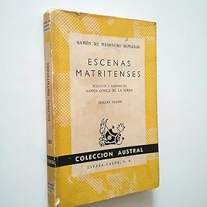 Seller image for Escenas matritenses for sale by MAUTALOS LIBRERA