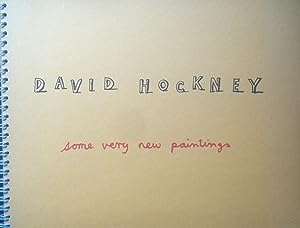 Image du vendeur pour David Hockney : some very new paintings : January 7 to February 13, 1993 mis en vente par Joseph Burridge Books