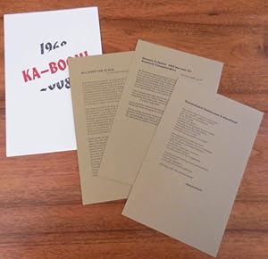 Imagen del vendedor de Ka-Boom! (Three Broadsides in Printed Envelope) a la venta por Derringer Books, Member ABAA