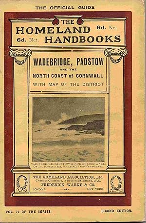Seller image for The North Coast of Cornwall from Constantine Bay to Crackington Haven. Wadebridge, Padstow, Tintagel, Boscastle etc. The Homelands Handbooks Vol. 72 of the Series for sale by Joy Norfolk, Deez Books