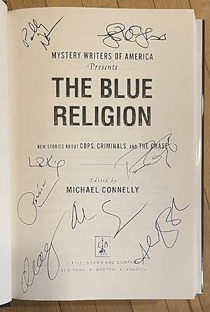 Bild des Verkufers fr Mystery Writers of America Presents The Blue Religion: New Stories about Cops, Criminals, and the Chase zum Verkauf von Chaparral Books