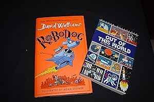 Seller image for Robodog - double signed with Out of this World book for sale by prelovedbooksandprints