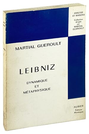 Bild des Verkufers fr Leibniz Dynamique et Metaphysique zum Verkauf von Capitol Hill Books, ABAA