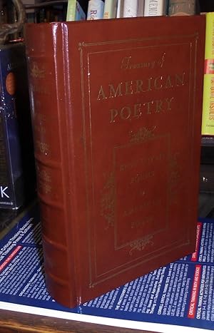 Seller image for The Treasury of American Poetry (Leatherbound) for sale by Pensees Bookshop