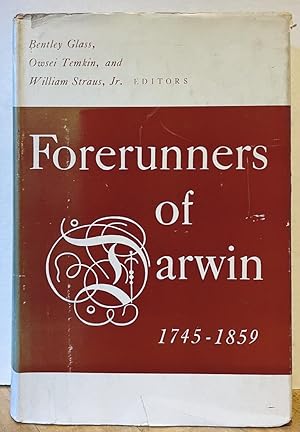 Bild des Verkufers fr Forerunners of Darwin, 1745-1859 zum Verkauf von Nighttown Books