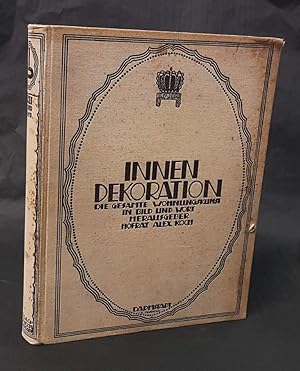 Bild des Verkufers fr Innendekoration. Die gesamte Wohnungskunst in Bild und Wort. XXII Jahrgang. zum Verkauf von Antiquariat Dennis R. Plummer