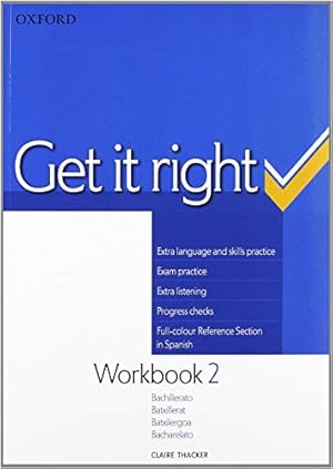 Bild des Verkufers fr Get It Right 2. Workbook zum Verkauf von WeBuyBooks
