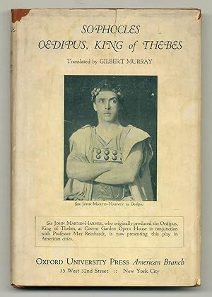 Imagen del vendedor de Oedipus King of Thebes a la venta por Between the Covers-Rare Books, Inc. ABAA