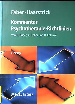 Seller image for Kommentar Psychotherapie-Richtlinien. for sale by books4less (Versandantiquariat Petra Gros GmbH & Co. KG)