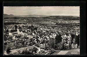 Bild des Verkufers fr Ansichtskarte Arlesheim, Teilansicht mit Blick in die Ferne zum Verkauf von Bartko-Reher