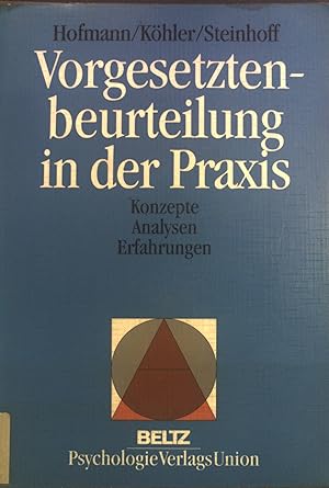 Seller image for Vorgesetztenbeurteilung in der Praxis : Konzepte, Analysen, Erfahrungen. Arbeits- undOrganisationspsychologie in Forschung und Praxis ; 5 for sale by books4less (Versandantiquariat Petra Gros GmbH & Co. KG)