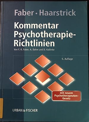 Seller image for Kommentar Psychotherapie-Richtlinien. for sale by books4less (Versandantiquariat Petra Gros GmbH & Co. KG)
