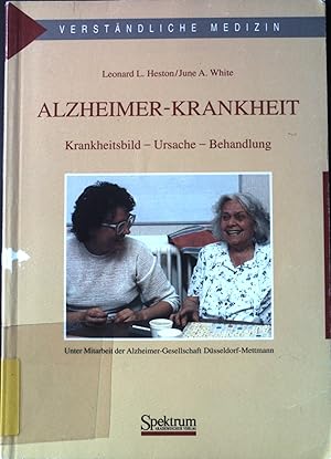 Bild des Verkufers fr Alzheimer-Krankheit : Krankheitsbild - Ursache - Behandlung. Verstndliche Medizin. zum Verkauf von books4less (Versandantiquariat Petra Gros GmbH & Co. KG)