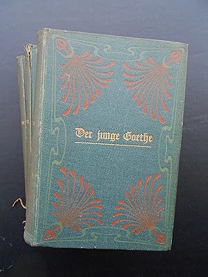 Imagen del vendedor de DER JUNGE GOETHE. Seine Briefe und Dichtungen von 1764-1776. Herausgegeben von Salomon Hirzel. Mit einer Einleitung von Michael Bernays. Zweiter, unvernderter Abdruck. Drei Bnde. a la venta por J. R. Young