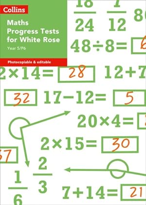 Seller image for Year 5/P6 Maths Progress Tests for White Rose for sale by GreatBookPrices