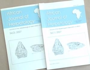 African Journal Of Herpetology: Journal of the Herpetological Association of Africa. Volume 56 Pa...