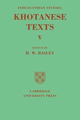 Seller image for Indo-Scythian Studies: Being Khotanese Texts Volume V: Volume 5 (Paperback or Softback) for sale by BargainBookStores