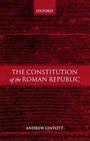 Immagine del venditore per Constitution of the Roman Republic venduto da GreatBookPrices