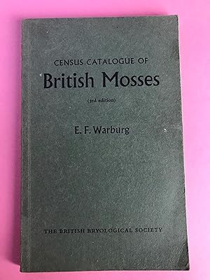 Bild des Verkufers fr CENSUS CATALOGUE OF BRITISH MOSSES zum Verkauf von LOE BOOKS