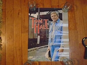 Promo Poster RCA Records Tom T. Hall 1978 18 x 24