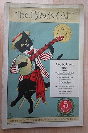 Bild des Verkufers fr The Black Cat - October 1896 zum Verkauf von Ron Griswold Books North